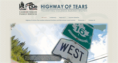 Desktop Screenshot of highwayoftears.org